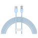 Baseus Rychlonabíjecí kabel Baseus USB-A na Lightning Explorer Series 2m, 2,4A (modrý)