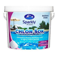 Sparkly POOL Chlor šok 3 kg