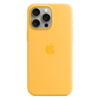 Apple iPhone 15 Pro Max Silikonový kryt s MagSafe paprskově žlutý MWNP3ZM/A Paprskově žlutá