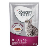 Concept for Life All Cats 10+ - v omáčce - 48 x 85 g
