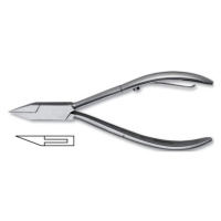 ​Kiepe Ingrow Nail Nipper Flat Spring Split Tip Box Joint 0692.11 - kleště na nehty