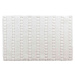 Bílá koupelnová předložka 50x80 cm Cleonis – douceur d'intérieur