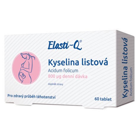 ELASTI-Q Kyselina listová 800 μg 60 tablet