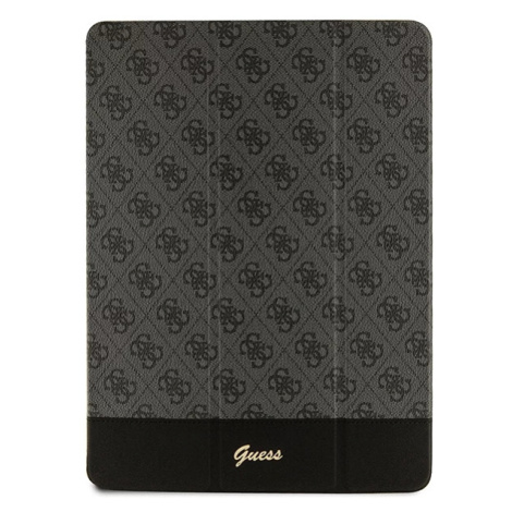 Pouzdro Guess iPad Pro 12.9" black 4G Stripe Allover (GUFCP12PS4SGK)