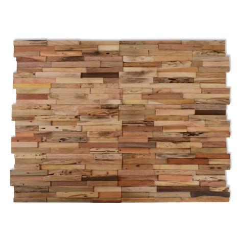 vidaXL Nástěnné obkladové panely 10 ks 1,03 m² recyklovaný teak