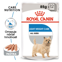Royal Canin Light Weight Care Dog Loaf - dietní kapsička s paštikou pro psy - 12x85g