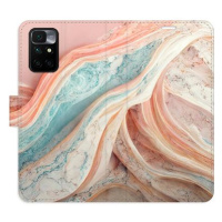 iSaprio flip pouzdro Colour Marble pro Xiaomi Redmi 10