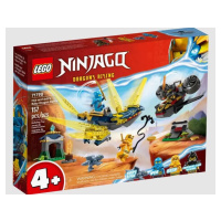 LEGO NINJAGO 71798 Nya a Arin - bitva na hřbetě dračího mláděte