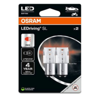 OSRAM LEDriving SL P21/5W Červená 12V dva kusy v balení