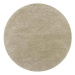 Flair Rugs Kusový koberec Shaggy Teddy Natural kruh 133 × 133 cm