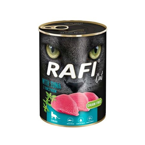 Rafi Cat Grain Free Sterilized konzerva s tuňákem 400 g