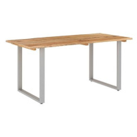 Jídelní stůl 160x80x76 cm masivní akáciové dřevo 286477