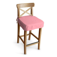 Dekoria Sedák na židli IKEA Ingolf - barová, špinavá růžová, barová židle Ingolf, Loneta, 133-62