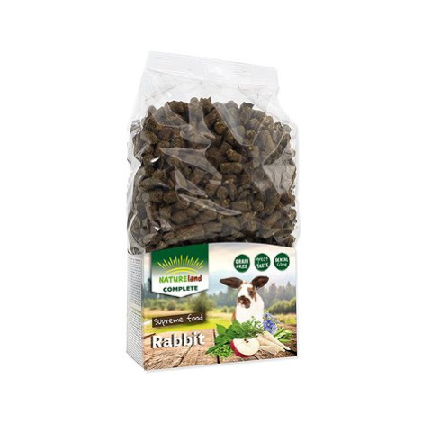 Nature Land Complete pro králíky a zakrslé králíky MONO 900 g