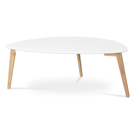 Konferenční stolek Autronic 120x45 cm bílý MDF mat AF-1184 WT