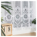 Dekorační metrážová vitrážová záclona DARJA bílá výška 50 cm MyBestHome Cena záclony je uvedena 