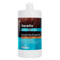 ​Dr. Santé Keratin Hair Structure Recovery - šampon pro vlasy lámavé a bez lesku Keratín, 1000 m