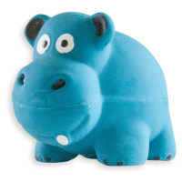 Akinu hračka pro psa latex hroch modrý 7,5cm