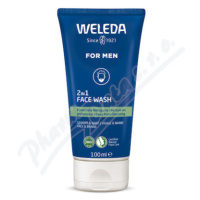 WELEDA For Men 2v1 čist.gel oblič./vousy BIO 100ml