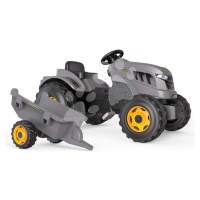 Traktor na šlapání a přívěs Stronger XXL Tractor+Trailer Smoby s polohovatelným sedadlem a zvuke