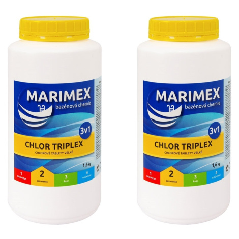 Marimex Chlor Triplex 3v1 1,6 kg - 2 ks