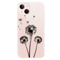 iSaprio Three Dandelions - black pro iPhone 13