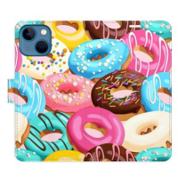 iSaprio flip pouzdro Donuts Pattern 02 pro iPhone 13 mini