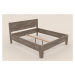 Celomasivní postel z bukového dřeva Celin K1, provedení BO105, 160x200 cm