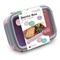 Bento Box krabička na svačinu 880 ml - růžová