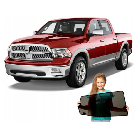 Záclony RayStop určené pro Dodge Ram 4 IV pickup 4-drz 2008-2010