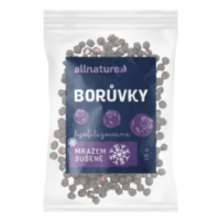 Allnature Borůvky sušené mrazem celé 15g