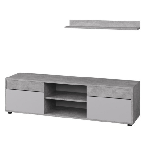 Vicco ŽIVÁ STĚNA Berno Beton/bílá 2 díly