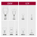 PAULMANN 1879 Filament 230V 3-krokové-stmívatelné LED žárovka Rustika E27 3 Step Dim 6W 1800K st