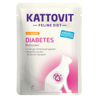 Kattovit Feline Diabetes / nadváha 85 g - 24 x 85 g kuřecí