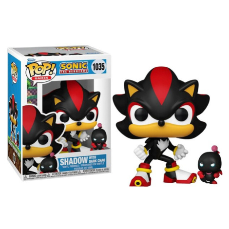 Funko Pop! 1035 Sonic The Hedgehog Shadow With Dark Chao