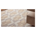 Diamond Carpets koberce Ručně vázaný kusový koberec Dante DESP P90 Marble Gold - 300x400 cm
