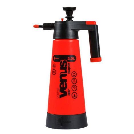 Postřikovač ruční tlakový Venus Super 360°, 1 l, otočný, KWAZAR