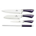 Berlinger Haus 4dílná sada nerezových nožů Purple Eclipse Collection
