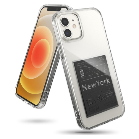 Ringke Fusion Design pancéřové pouzdro na iPhone 12 Mini 5.4" Black-transparent (GNAP0022)