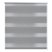 Roleta den a noc \ Zebra \ Twinroll 60x120 cm šedá
