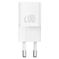 Nabíječka Mini wall charger Baseus GaN5 20W (white)