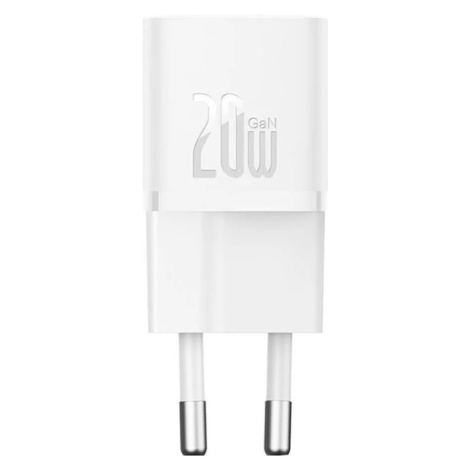 Nabíječka Mini wall charger Baseus GaN5 20W (white)