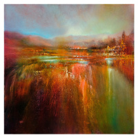 Ilustrace Down by the river, Annette Schmucker, 40 × 40 cm