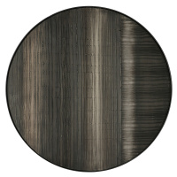 Nástěnná dekorace Layered Clay - černý kovový rám - kulatý - S - Ethnicraft