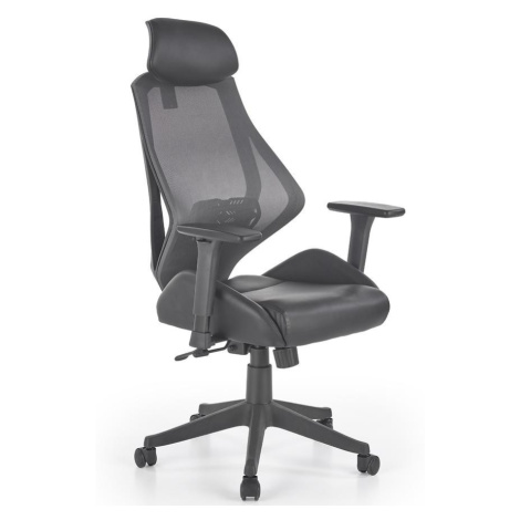 Kancelářská židle Hasel černá/šedá BAUMAX