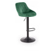 HALMAR Barová židle Kody tmavě zelená