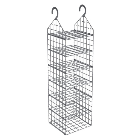 vidaXL Závěsný organizér do šatní skříně se 7 policemi