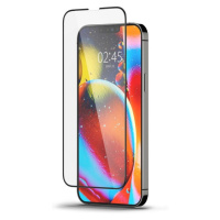 Spigen tR Slim HD ochranné sklo iPhone 13/13 Pro černé