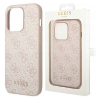 Guess Pouzdro Case Kryt Obal Pouzdro S Logem Pro Iphone 14 Promax Růžové