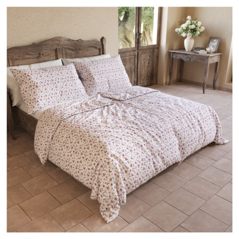 Kvalitex prodloužené bavlněné povlečení PROVENCE COLLECTION 140x220, 70x90cm VIOLETA fialová